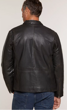 Load image into Gallery viewer, Retro Motocross Goatskin Leather Jacket